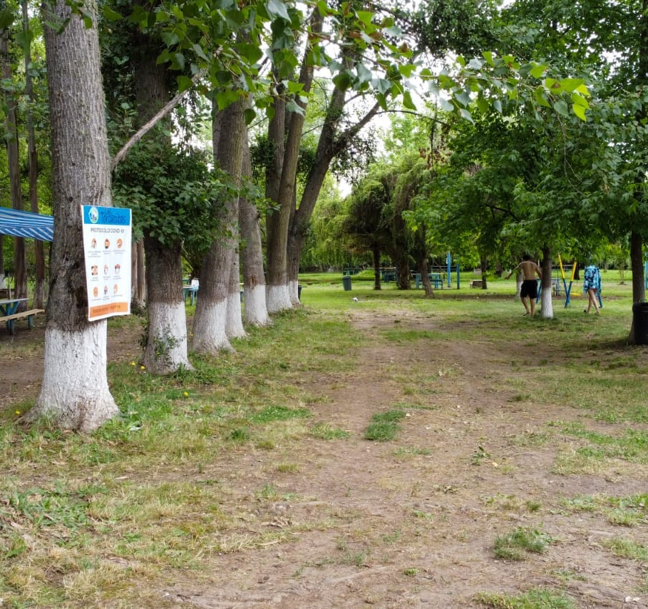 Camping familiar